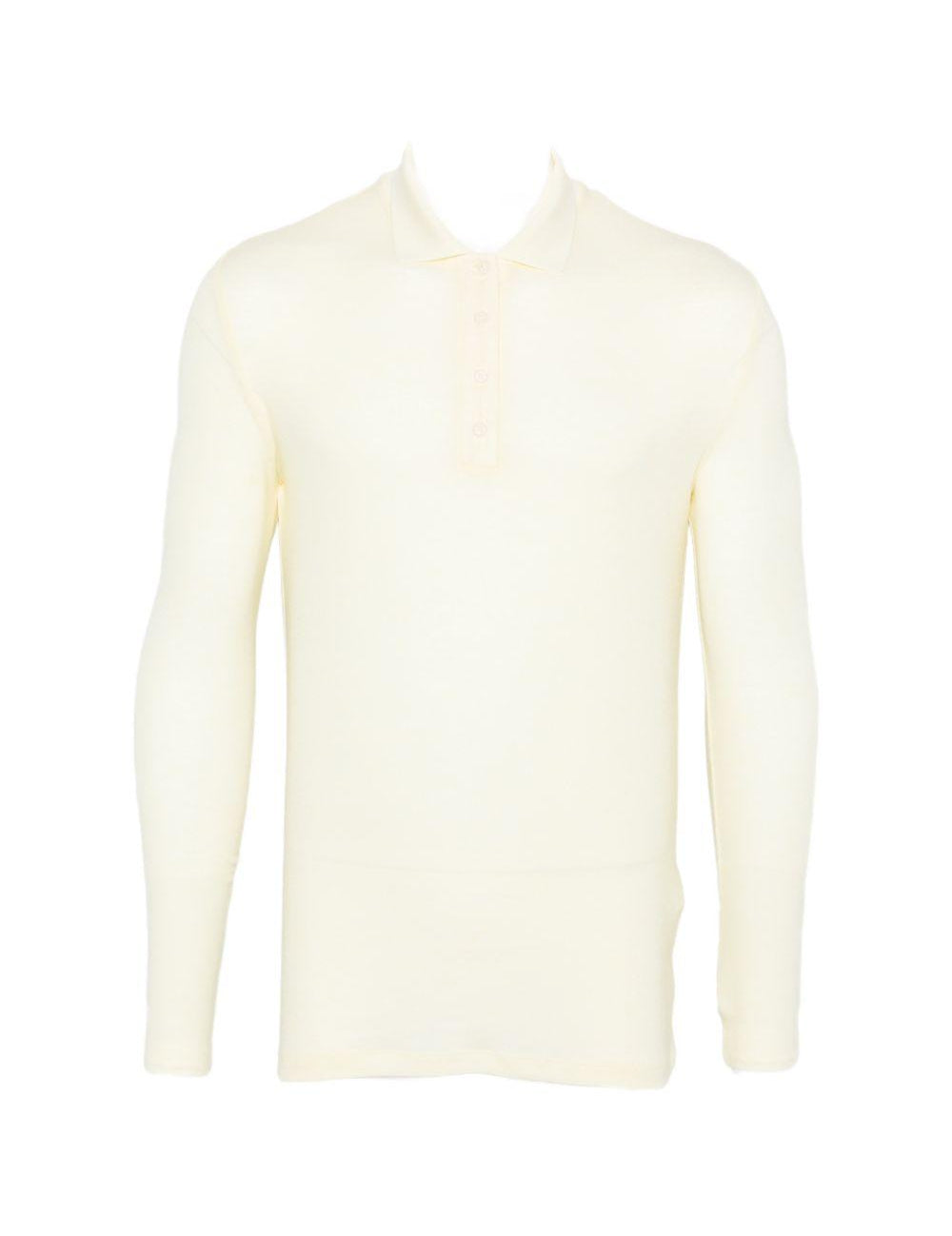 Polo a maniche lunghe in giallo Entire studios - unisex 