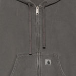 Felpa con patch logo in grigio Carhartt wip - donna 