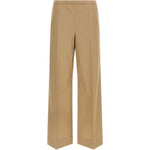 Pantaloni in popeline in beige Moncler - donna 