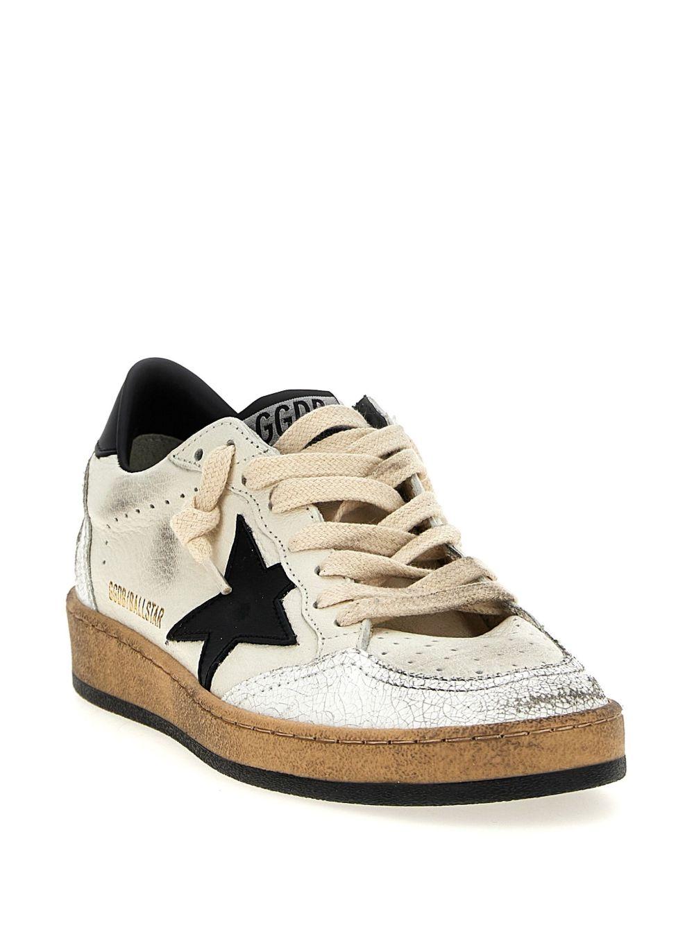 Sneakers ball star in bianco 