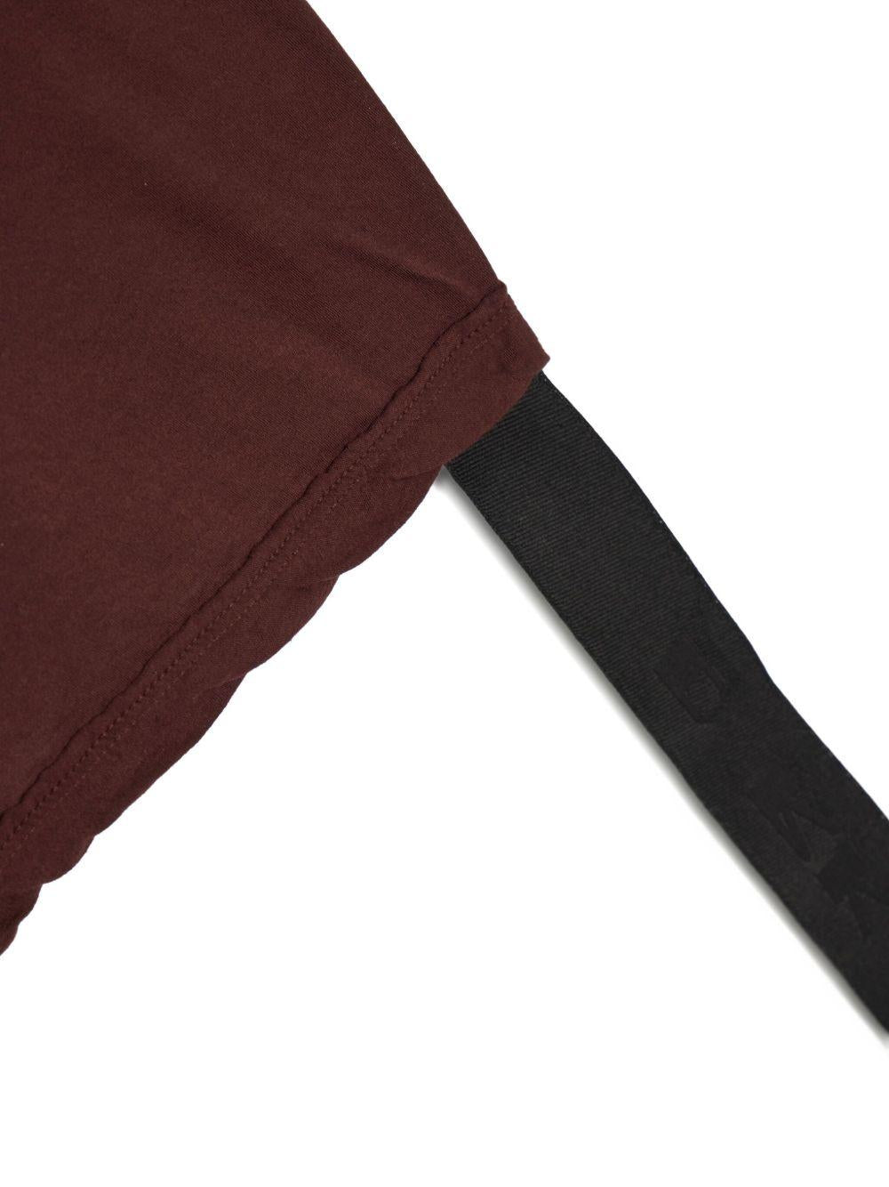 T-shirt Level T in marrone Rick owens drkshdw - donna 