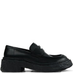 Mocassini con plateau e cinturino in nero Camper lab - uomo 