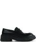 Mocassini con plateau e cinturino in nero Camper lab - uomo