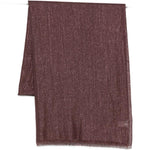 Sciarpa con frange in viola Brunello cucinelli - uomo 
