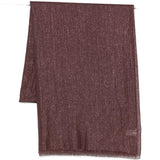 Sciarpa con frange in viola Brunello cucinelli - uomo 