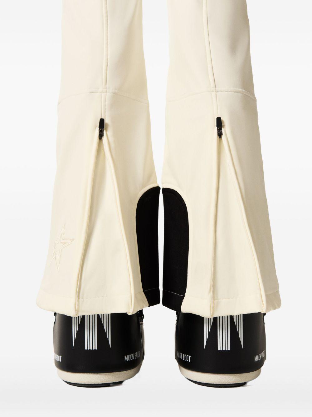 Tuta da sci svasata in bianco Perfect moment - donna 