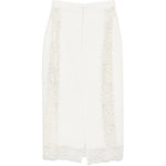 GONNA MIDI IN PIZZO IN NERO Elie Saab - DONNA 