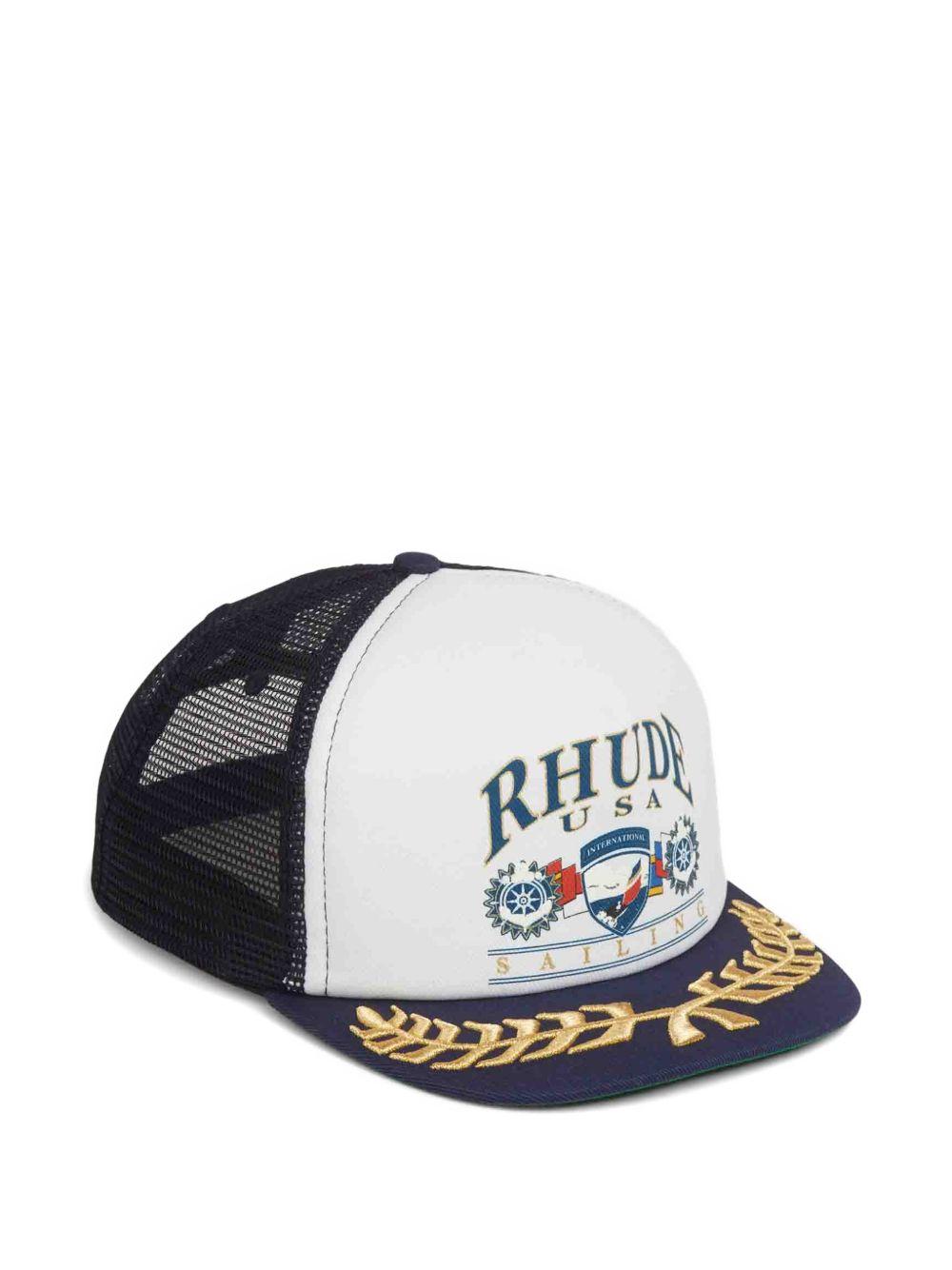 Cappello da baseball usa sailing multicolore Rhude - uomo 