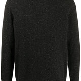 Maglione con ricamo in nero Barbour - uomo 