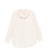 Camicia con cappuccio in avorio Comme des garcons - donna 