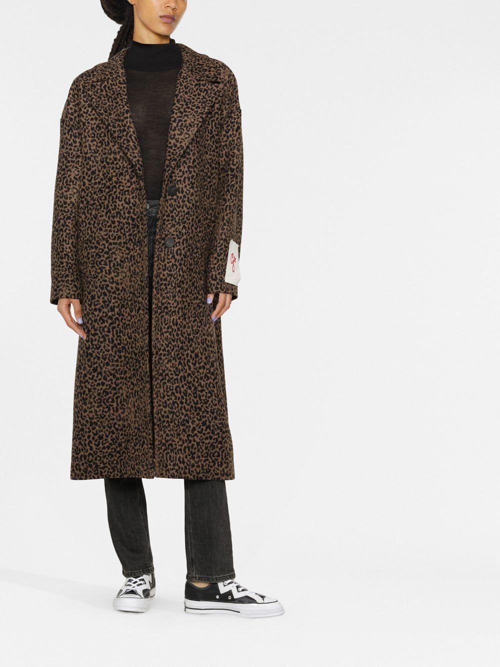 Cappotto oversize in nero e marrone GOLDEN GOOSE - donna 