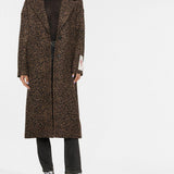 Cappotto oversize in nero e marrone GOLDEN GOOSE - donna 