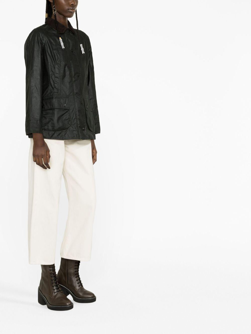 Giacca Beadnell® cerata in nero Barbour - donna 