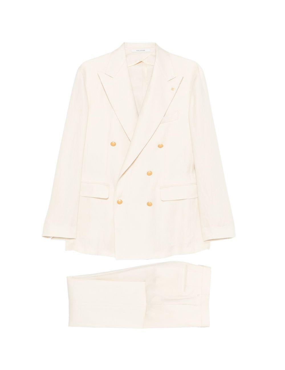 Completo doppiopetto in beige Tagliatore - uomo 