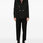 Abiti doppiopetto in lana bolgheri in nero Briglia 1949 - uomo 