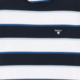 T-shirt a righe multicolore Barbour - uomo 