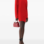 Abito con dettagli cut-out la robe mistral in rosso Jacquemus - donna 