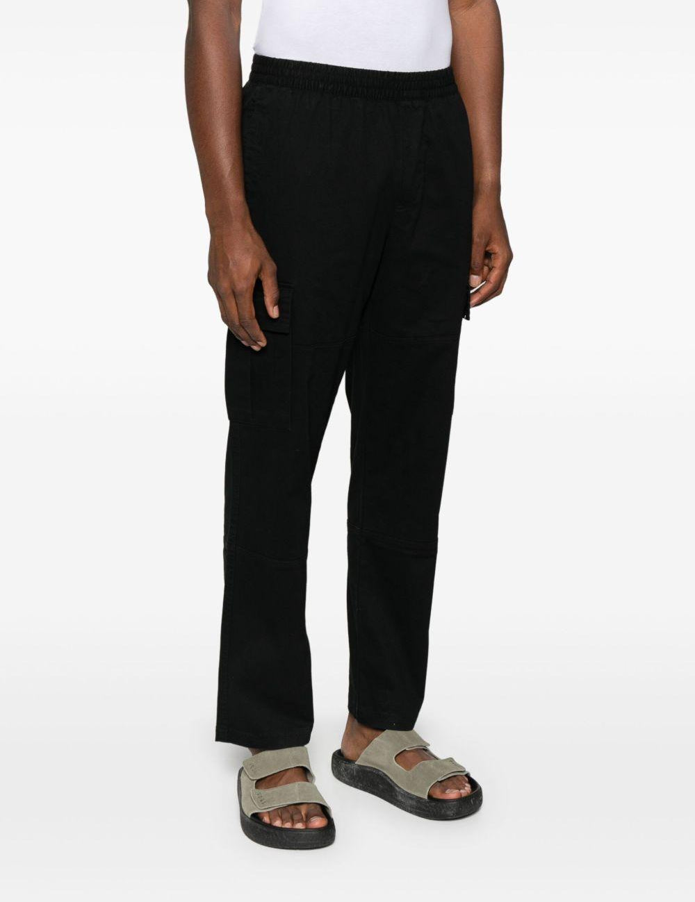 Pantaloni cargo clo in nero Represent - uomo 