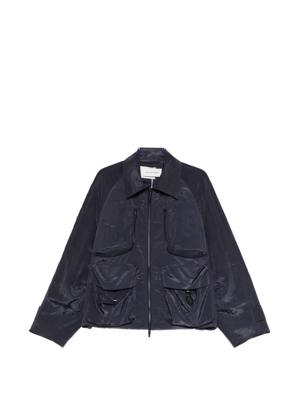 Giacca bomber cargo in blu Feng Chen Wang - uomo 