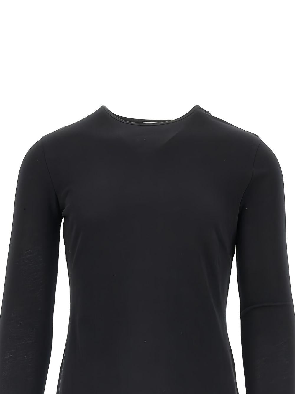 T-shirt a maniche lunghe in nero Entire studios - unisex 