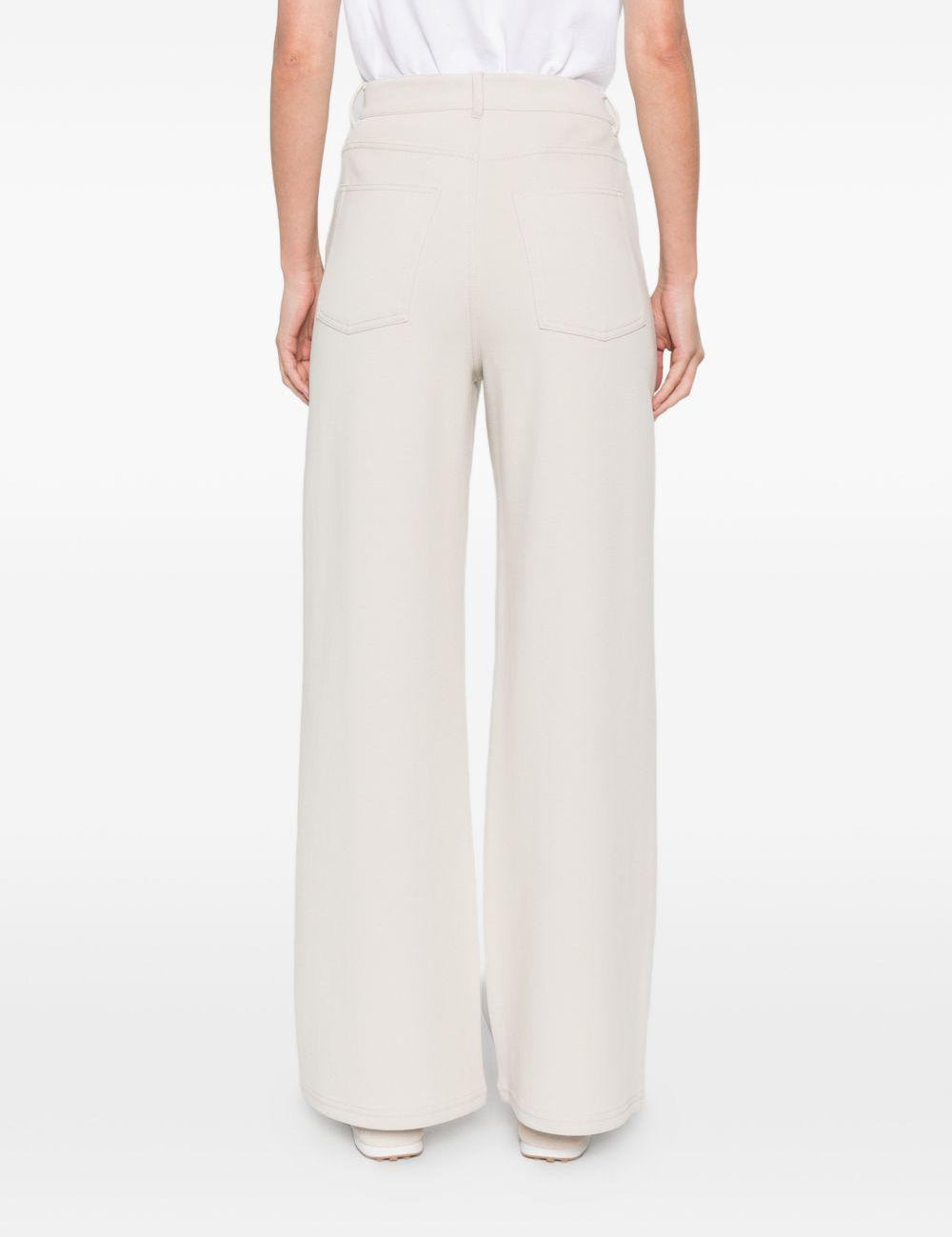 Pantaloni brioso in avorio 'S Max Mara - donna 