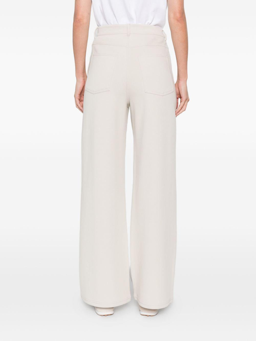 Pantaloni brioso in avorio 'S Max Mara - donna 