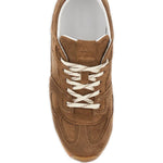 Sneakers in pelle scamosciata in marrone Alohas - donna 