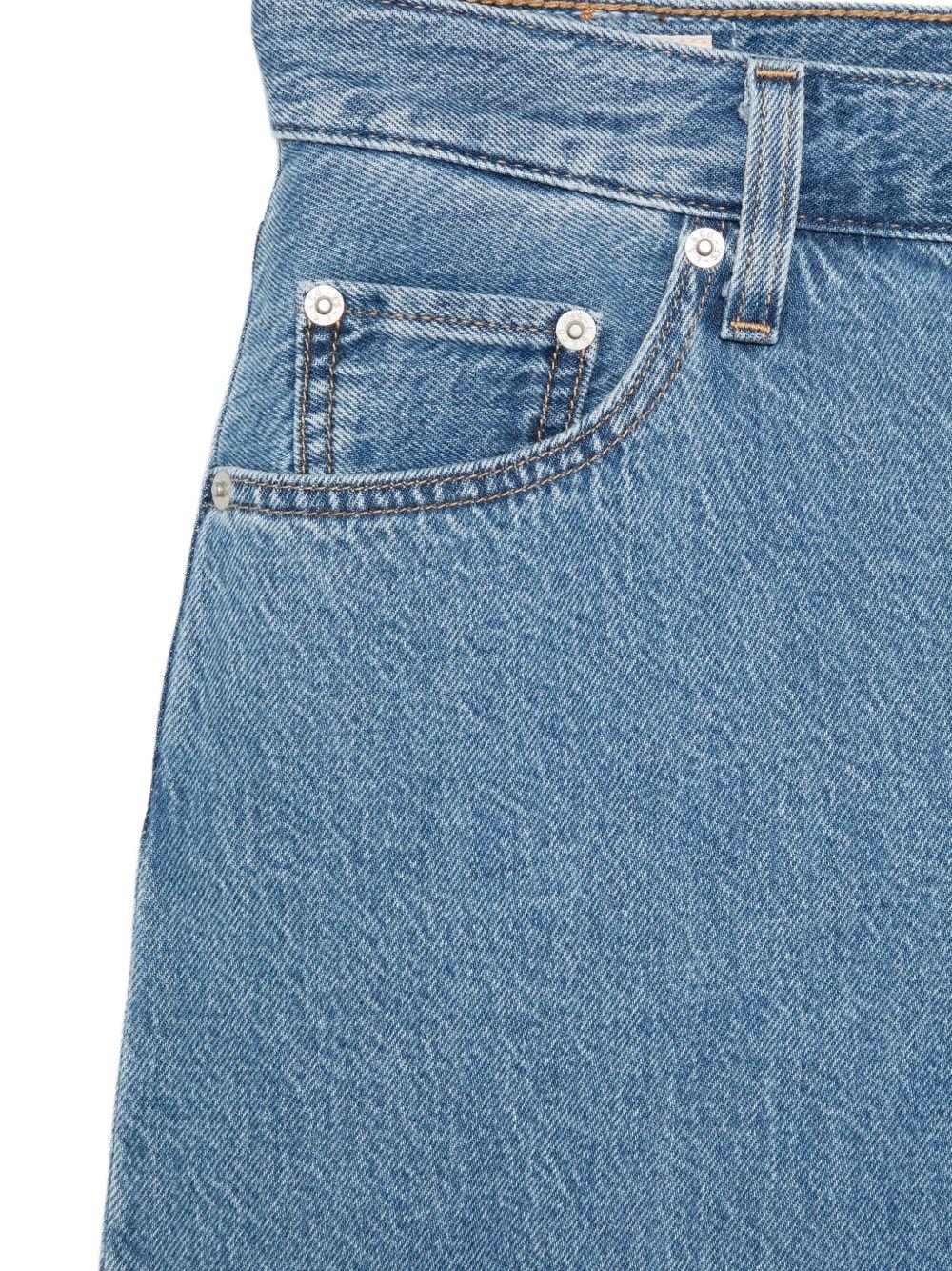 Shorts denim con applicazione in blu Levi's - donna 