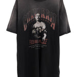 T-shirt con stampa grafica in nero Willy chavarria - uomo 