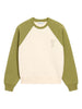 Ami De Coeur sweatshirt with Ami Paris white and green appliqué - men's