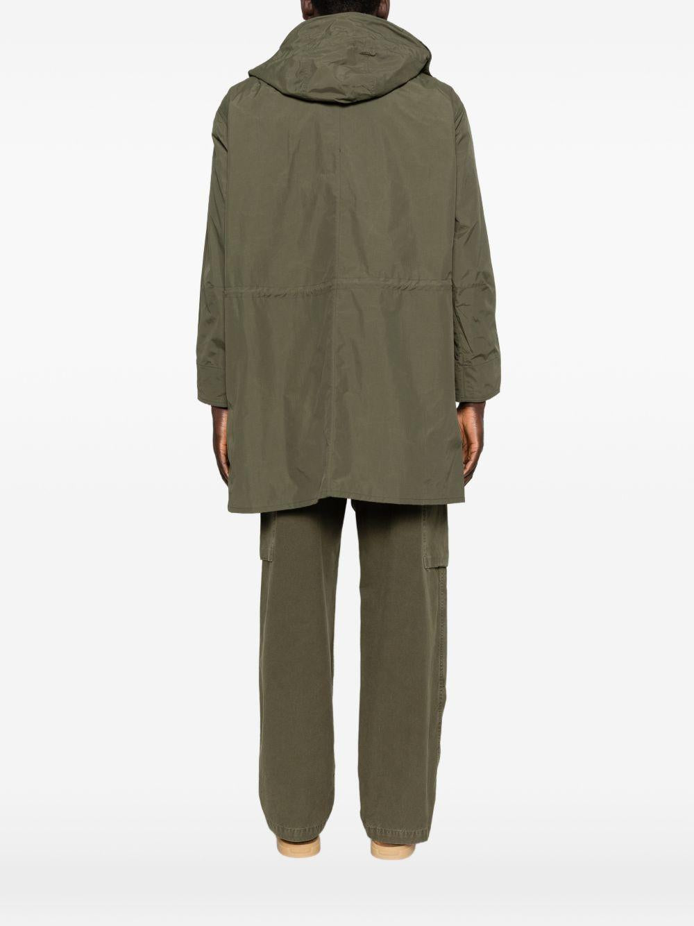 Cappotto con tasche in verde Barbour x paul smith - uomo 