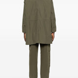 Cappotto con tasche in verde Barbour x paul smith - uomo 