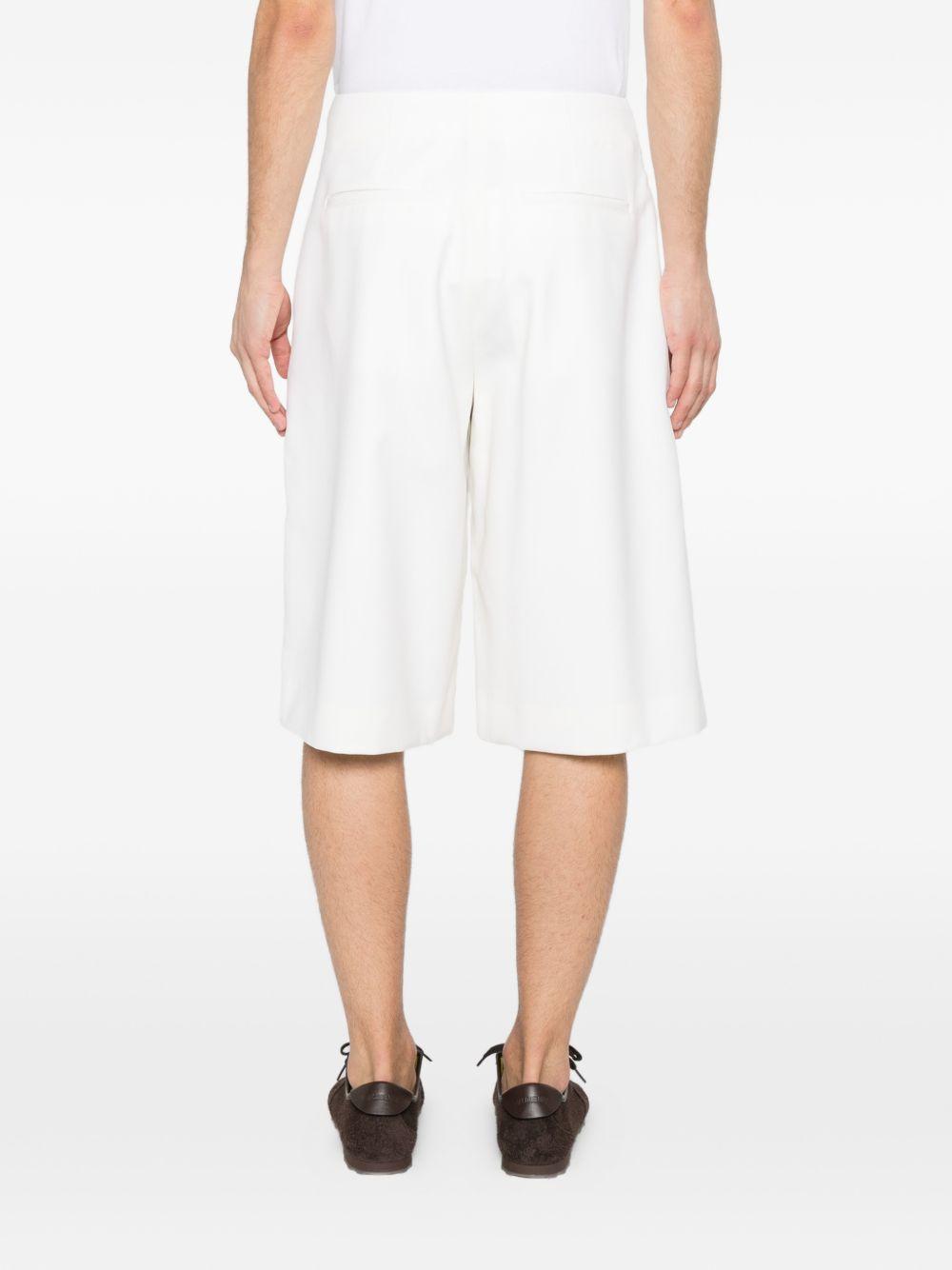 Pantaloncini con bottoni moisson in bianco Jacquemus - uomo 