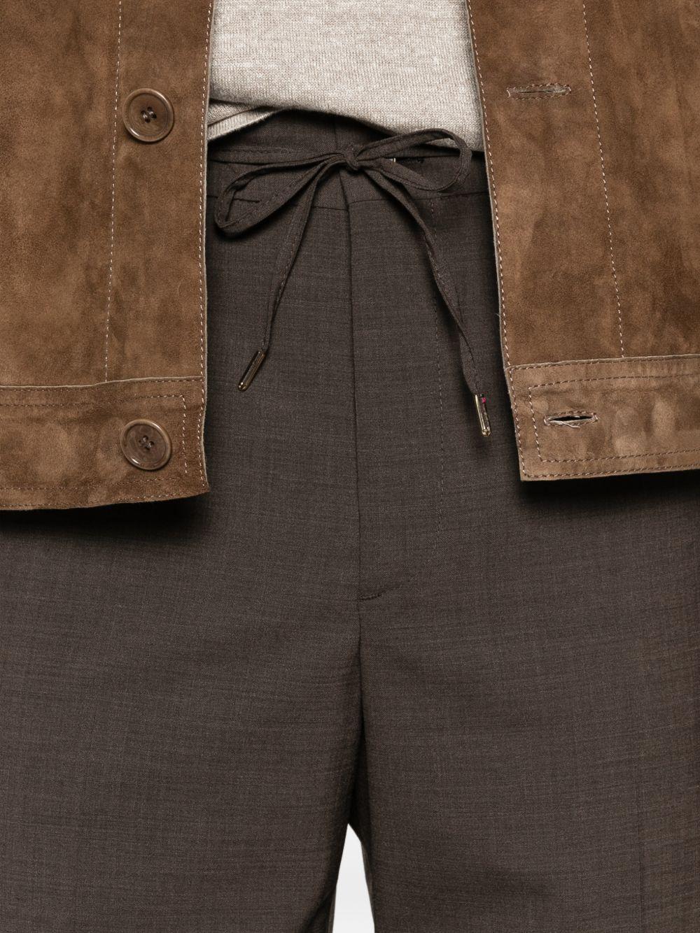 Pantaloni con coulisse covents in marrone Briglia 1949 - uomo 
