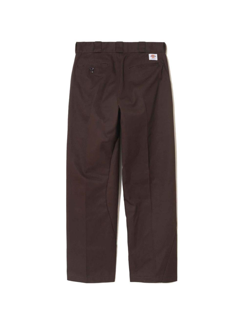 Pantaloni a gamba dritta in marrone Undercover - uomo 