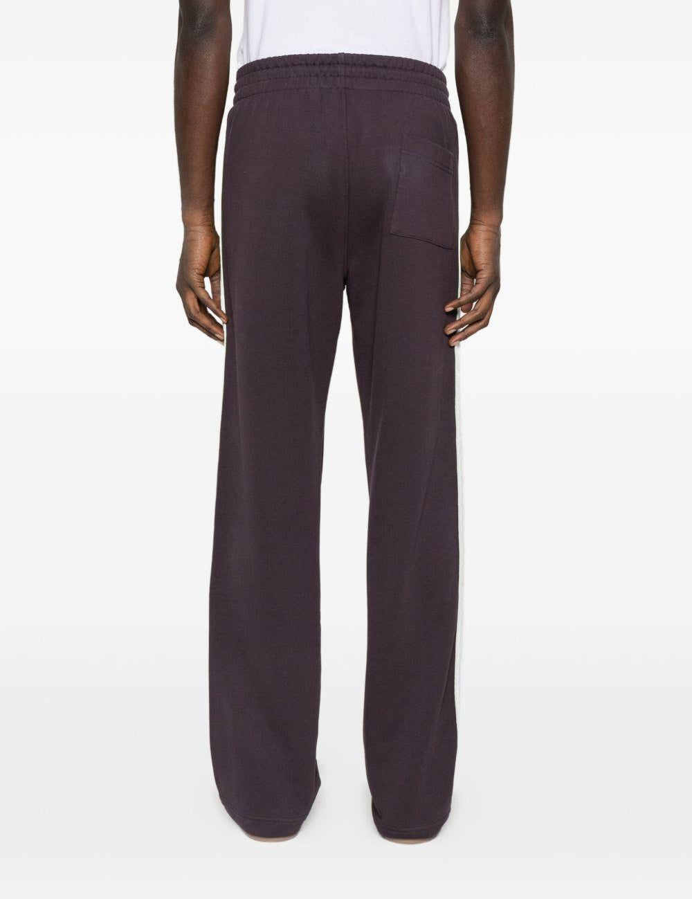 Pantaloni con banda laterale in viola Casablanca - donna 