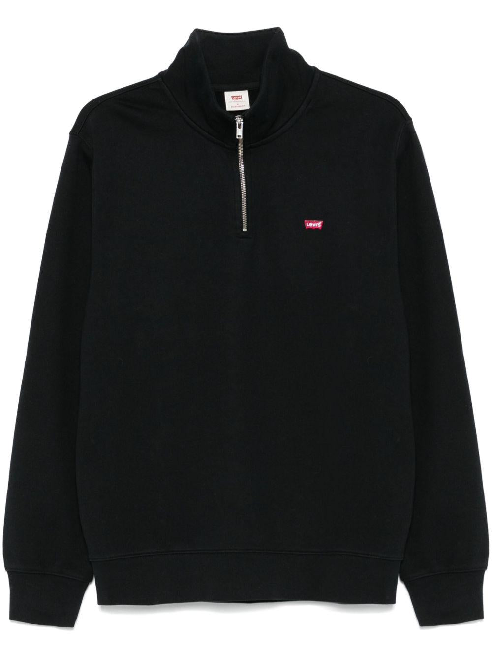 Felpa con applicazione in nero Levi's - uomo 