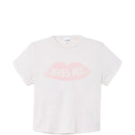 T-shirt con stampa in bianco Re/done - donna 