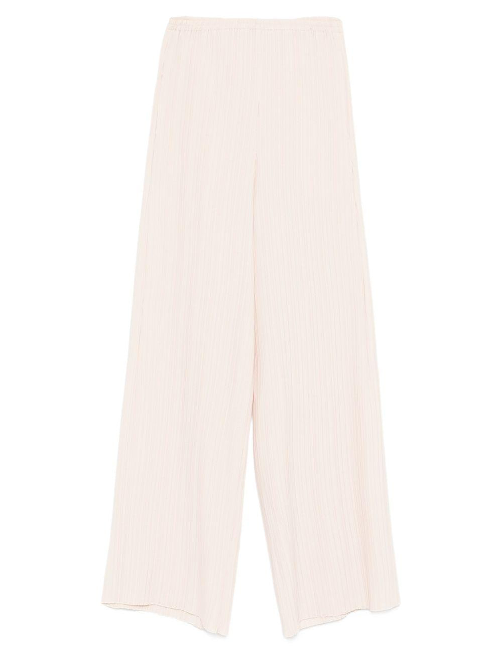 Pantaloni a gamba ampia in bianco Forte forte - donna 