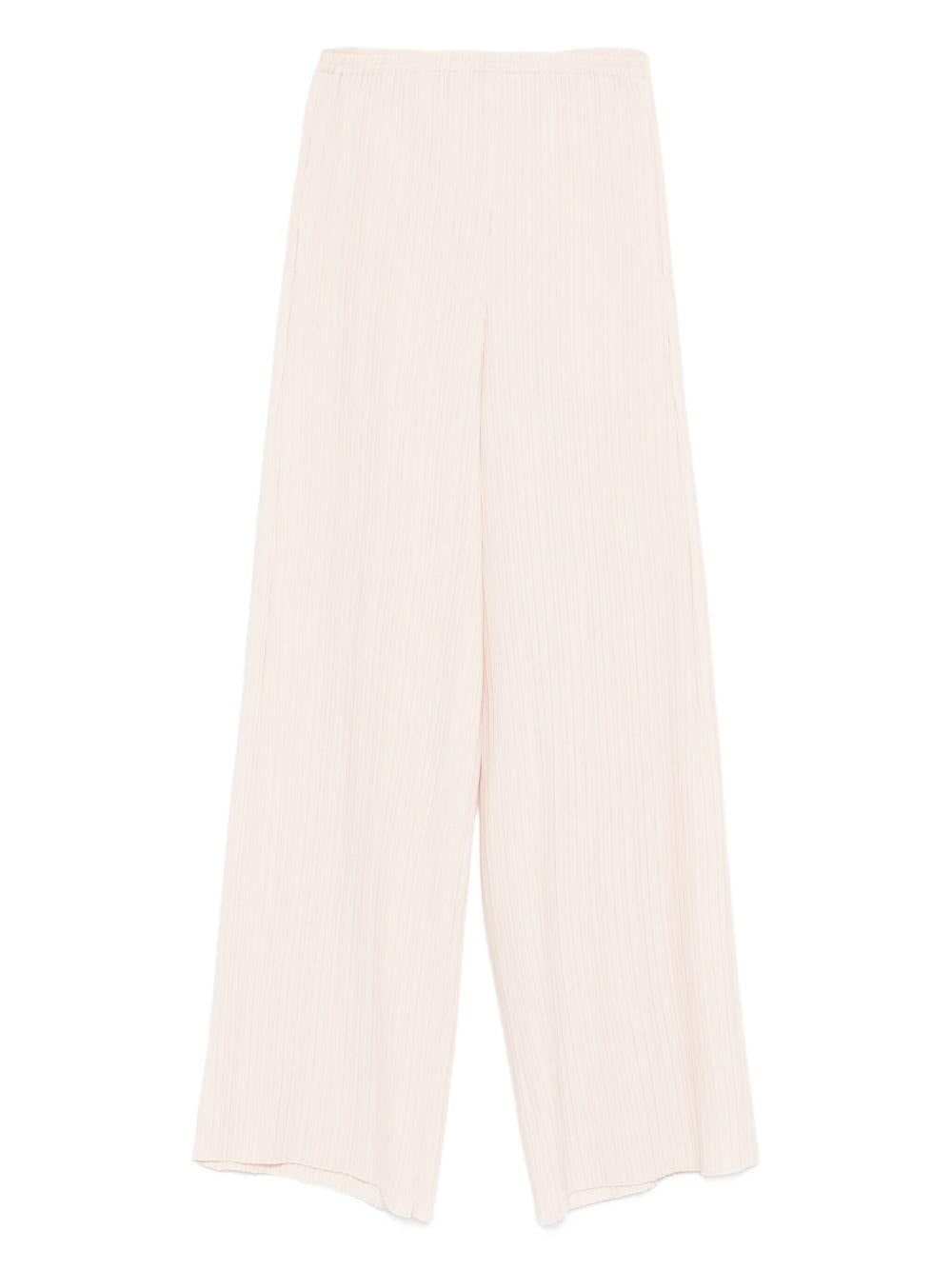 Pantaloni a gamba ampia in bianco Forte forte - donna 