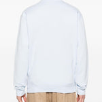 Felpa con logo in azzurro Jacquemus - uomo 