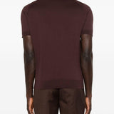 T-shirt Kempton in viola John smedley - uomo 