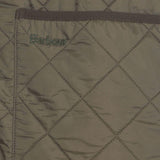 Gilet trapuntato con zip in verde Barbour - uomo 