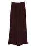 Pantaloni con inserti laterali in bordeaux Forte forte - donna