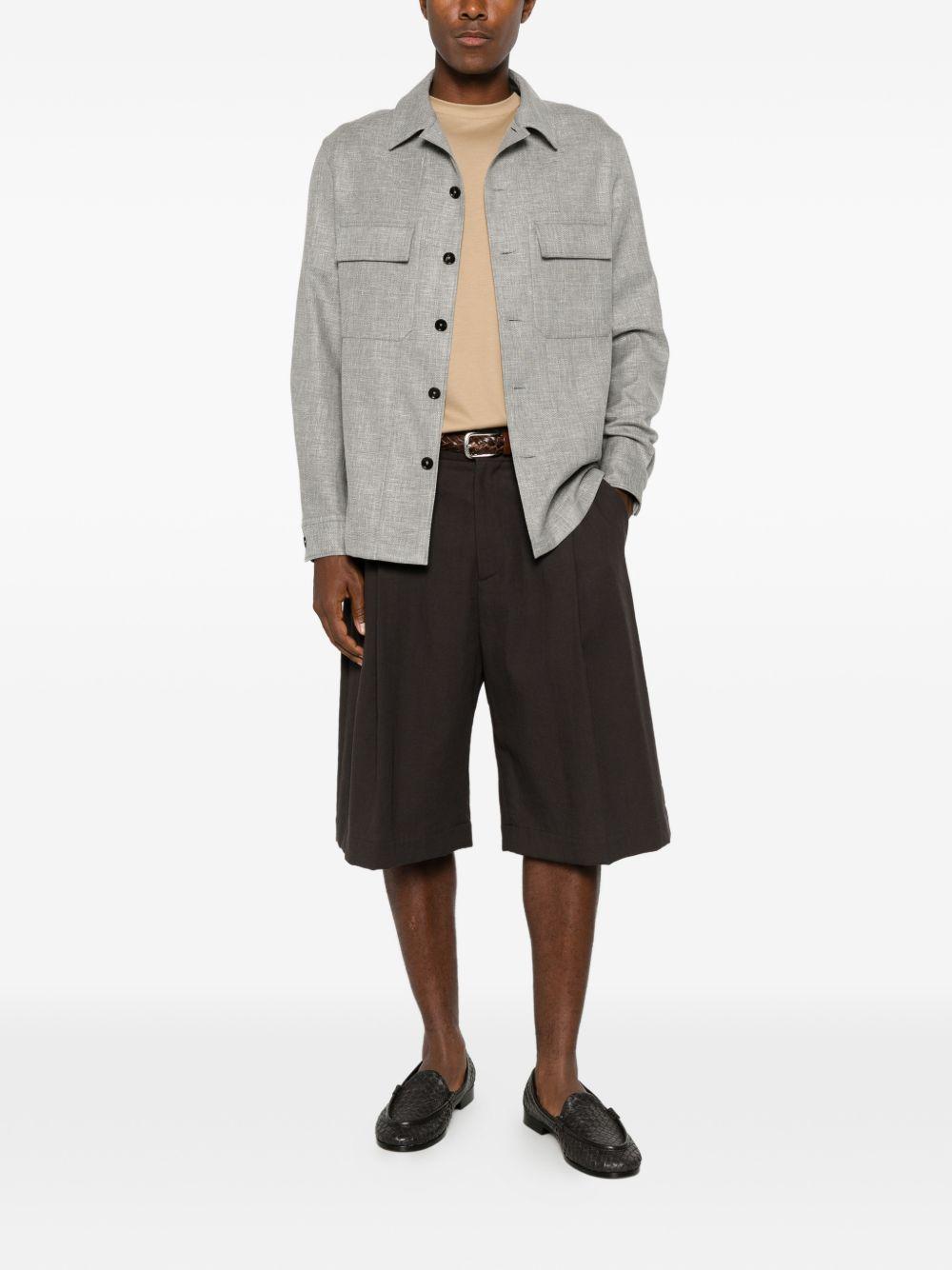 T-shirt a maniche corte in beige Zegna - uomo 