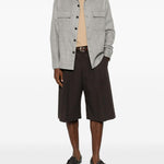 T-shirt a maniche corte in beige Zegna - uomo 