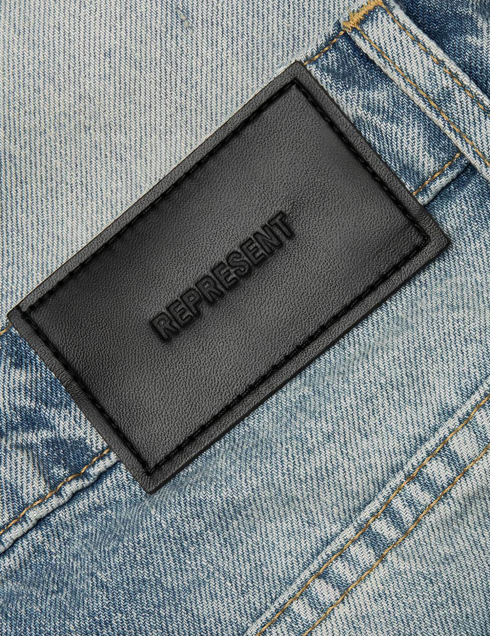 Jeans Heaton in denim blu 