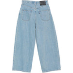 Jean crop a gamba ampia in celeste Levi's blue tab - donna 
