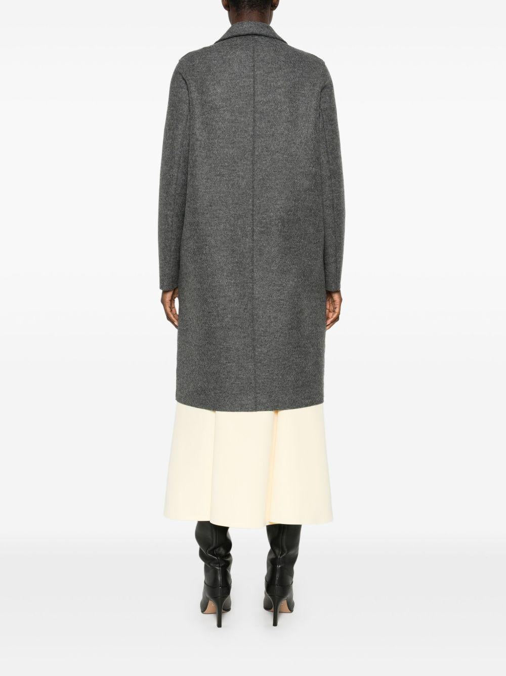 Cappotto monopetto in grigio Harris wharf london - donna 