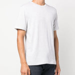 T-shirt a doppio strato in grigio Eleventy - uomo 